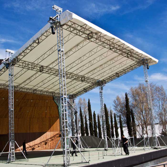 Escenario-cubierto