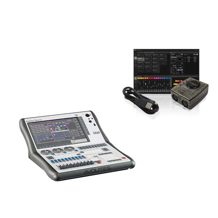 mesa control luces